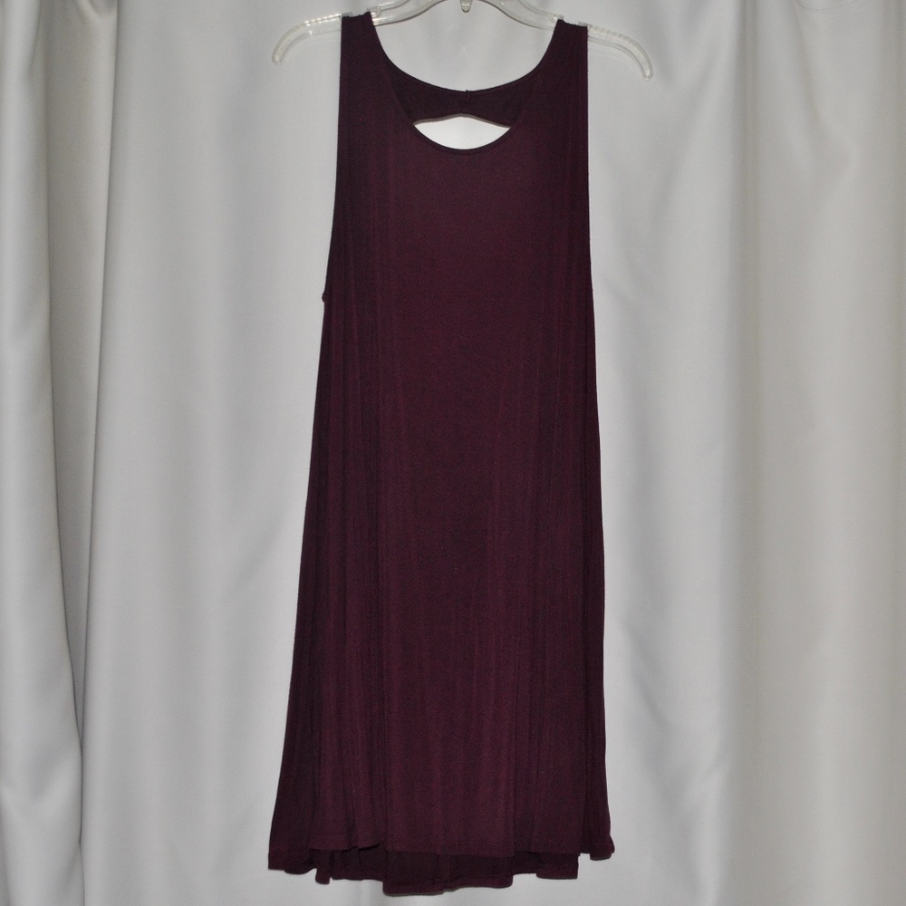 American Eagle Maroon Shift Dress